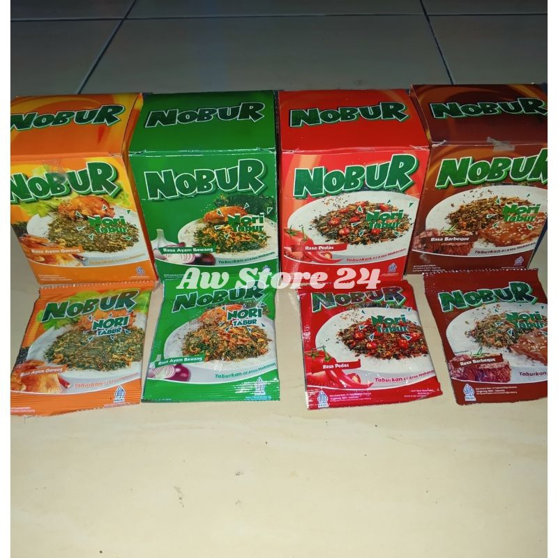 Nobur Nori Sprinkles 1 pack contains 12 pieces | Shopee Malaysia