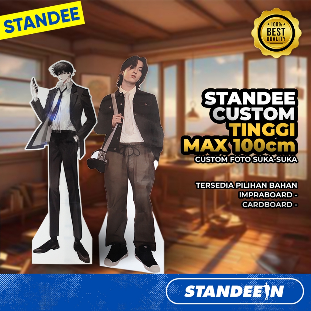 Standee Height 100cm Custom Image | Shopee Malaysia