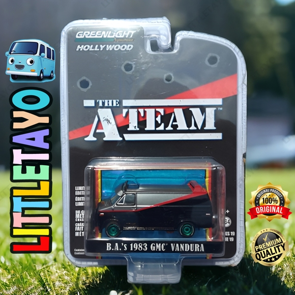 Jual Greenlight Hollywood The A Team B.A.'S 1983 Gmc Vandura Diecast di