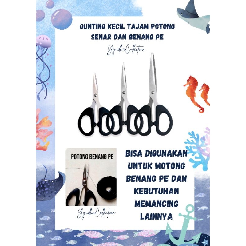 Small sharp scissors can cut strings and PE thread | Shopee Malaysia