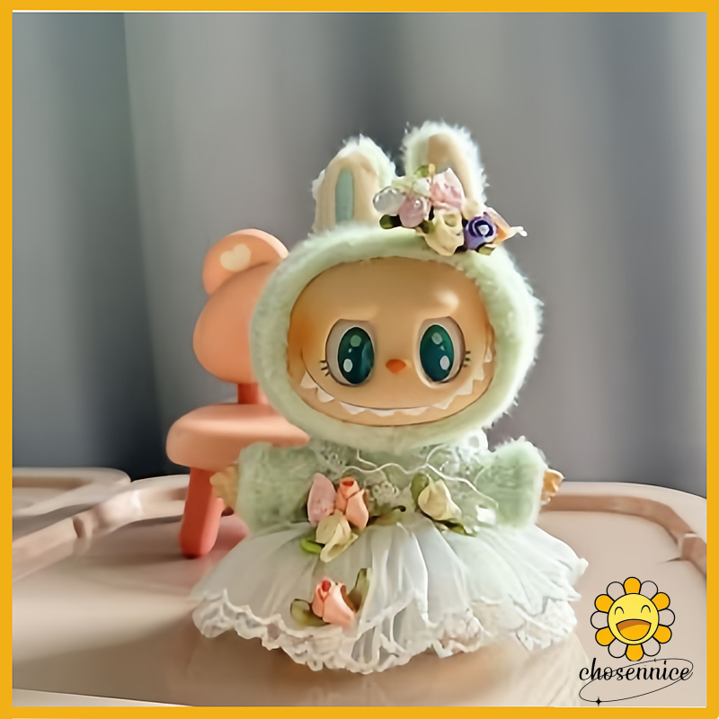 Ready Premium Labubu clothes Labubu Popmart Doll Costume Version 1 & 2 ...
