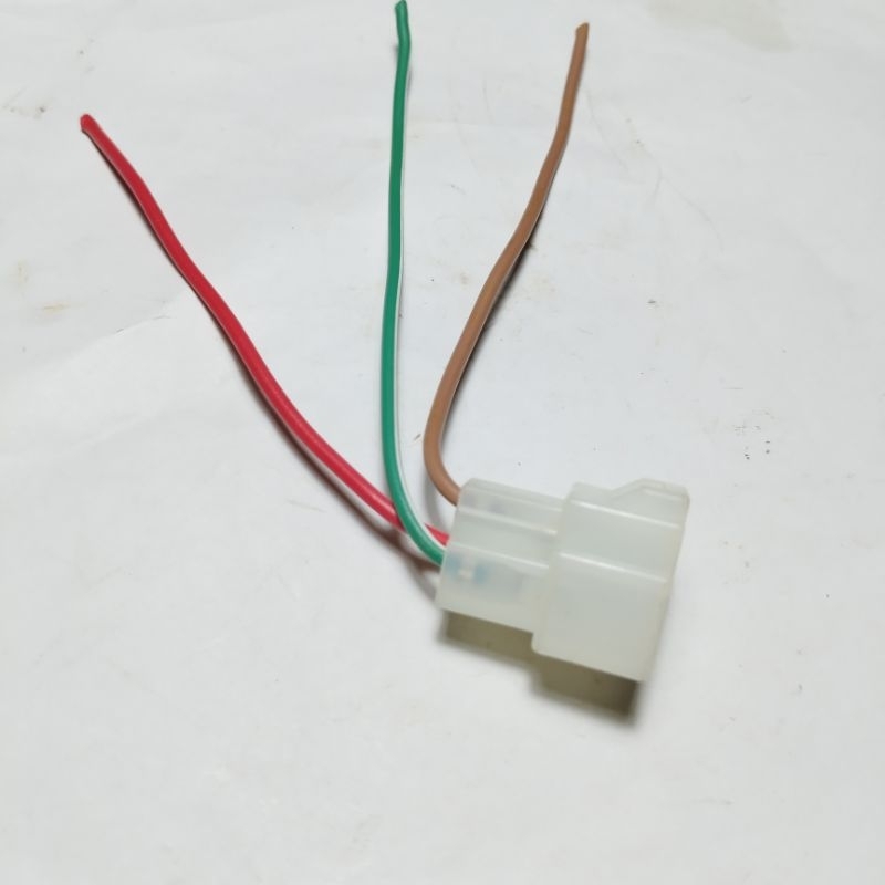 Piece of Yamaha Vixion Old, New, R25 Pin 3 Spool Socket Cable. (MALE ...