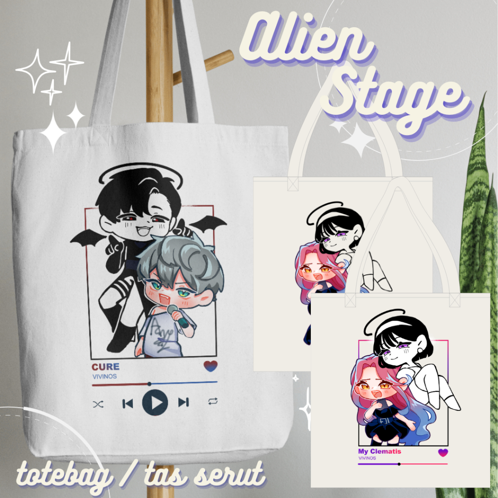 [Muncationary] Alien Stage Alnst Mizi Sua Ivan Till Fanmerch Canvas ...