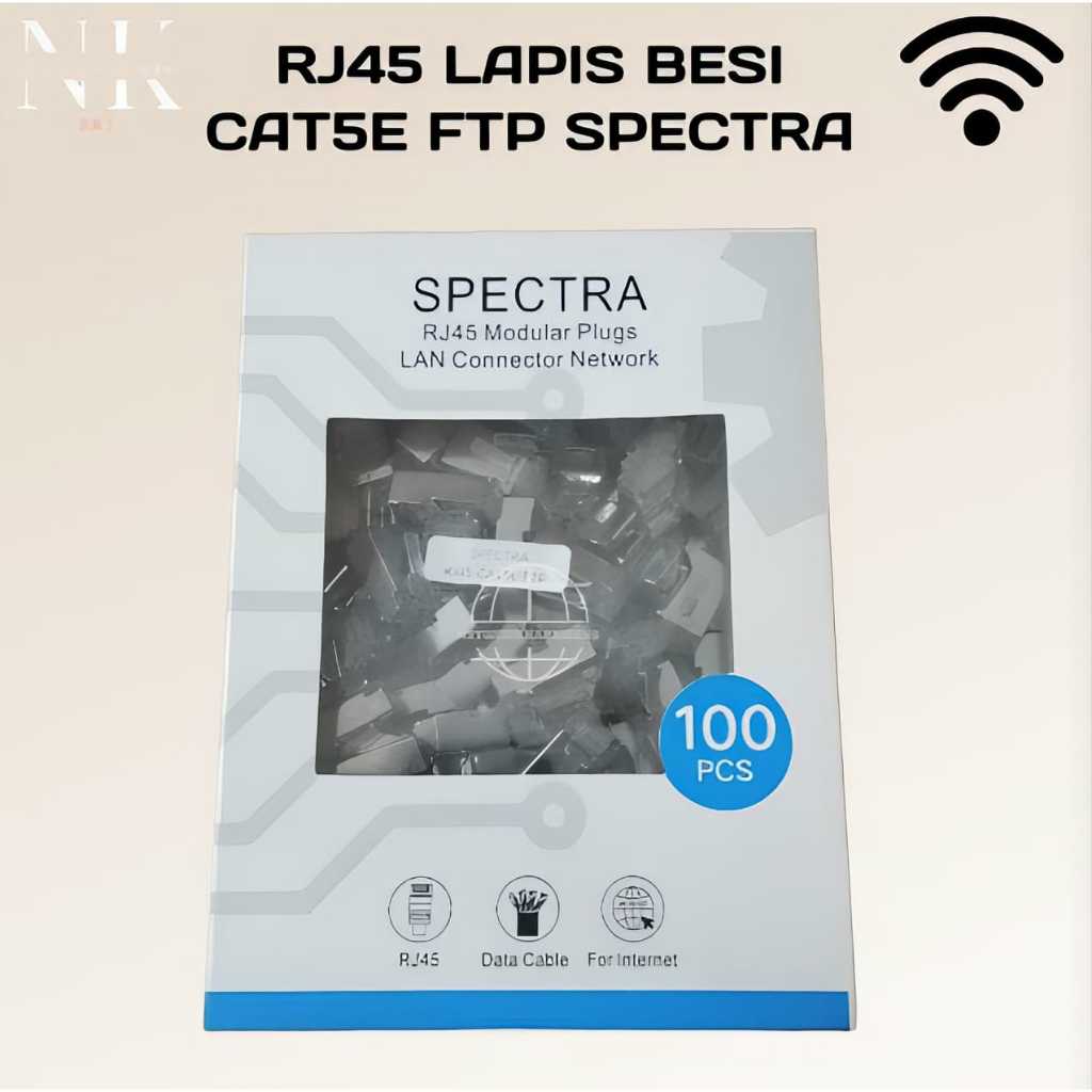 Rj45 CAT5E Armored SPECTRA | Shopee Malaysia