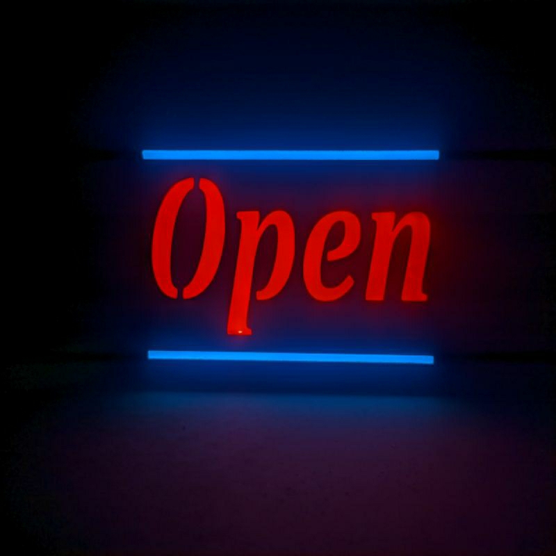 Sign Light Open | Open Open | Open led light Sign | Light board ...