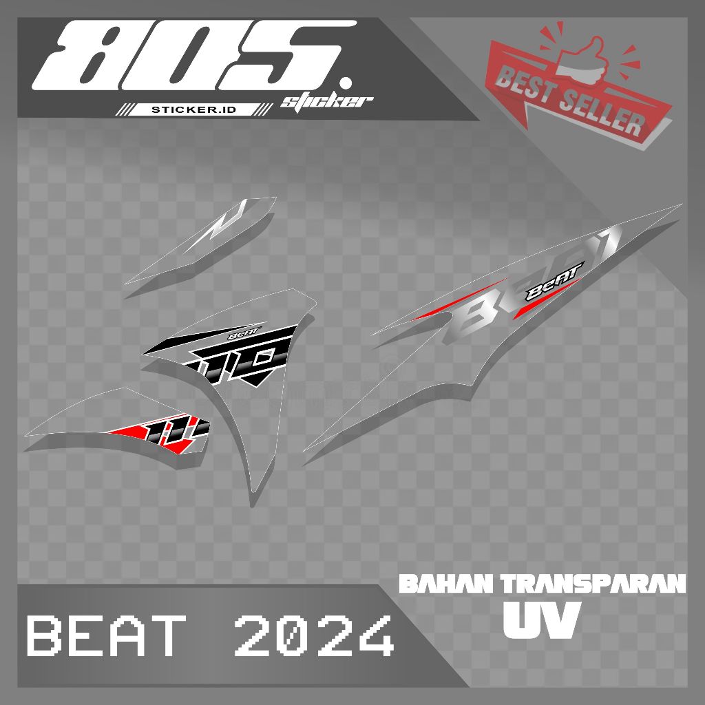 Beat STREET TRANSPARENT STRIPING 2024/NEW 2024 BEAT STICKERS NEWEST ...