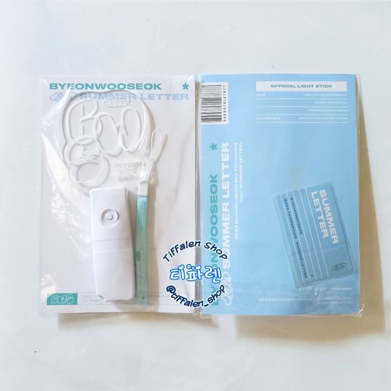 Byeon Wooseok 2024 Summer Letter Tour Official MD | Lightstick