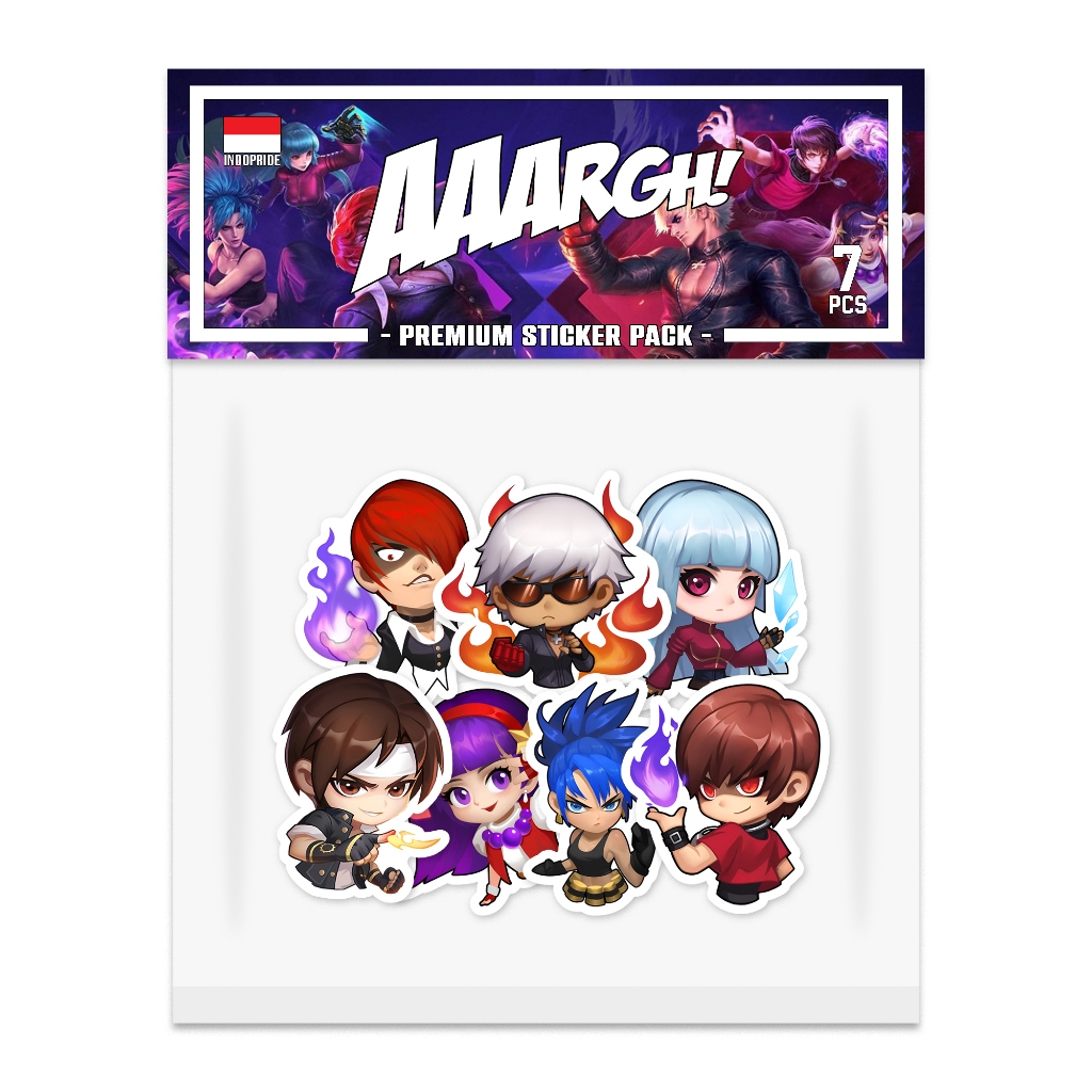 Mlbb Battle Emote Sticker Pack vol. 3rd (KOF Edition) | Shopee Malaysia