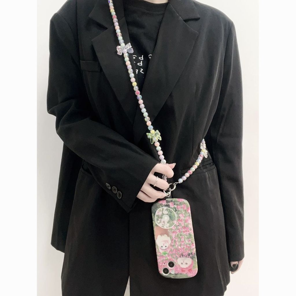 GANTUNGAN Beads doll Strap / Baby Three V3 Plush doll Strap / Baby ...