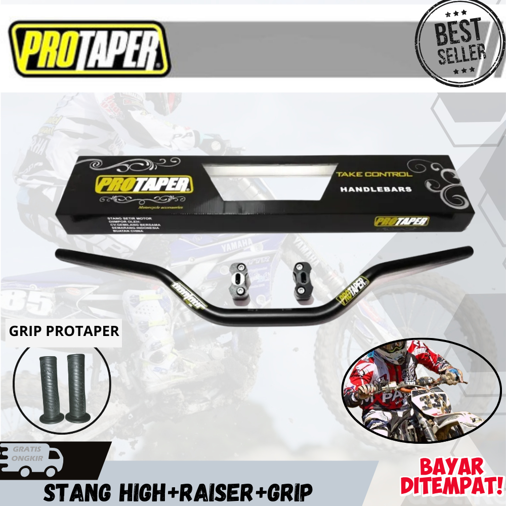 Fatbar PROTAPER HANDLEBAR MODEL CONTOUR HIGH - HIGH PLUS UNIVERAL ...
