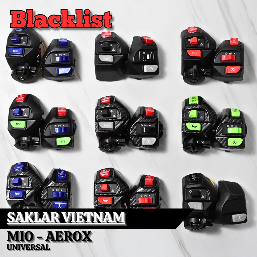 Mio Switch Set Left Right Hazard Only Mio J Mio Sporty Smile M3 Mio ...