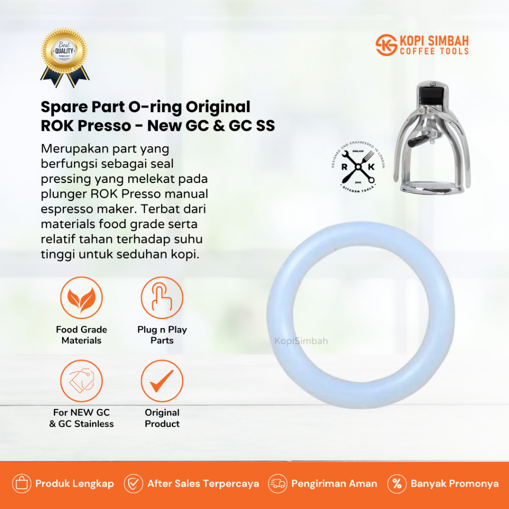 Spare Part O-Ring ROK Presso New GC Version Original Sparepart Rubber ...