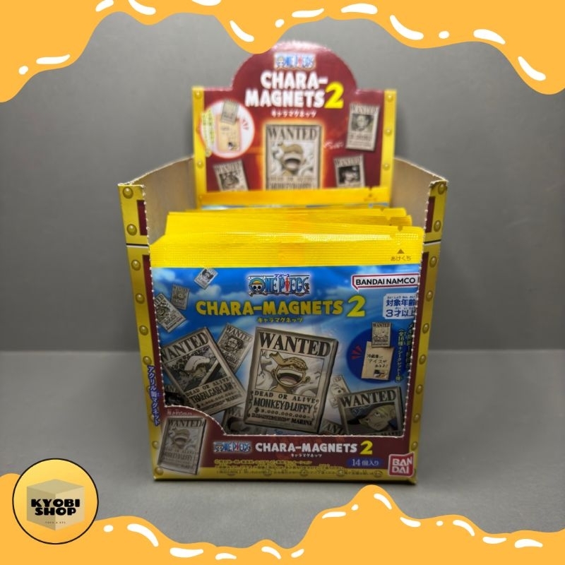 Bandai One Piece Chara Magnet Vol. 2 Blind Pack / Blind Box | Shopee ...