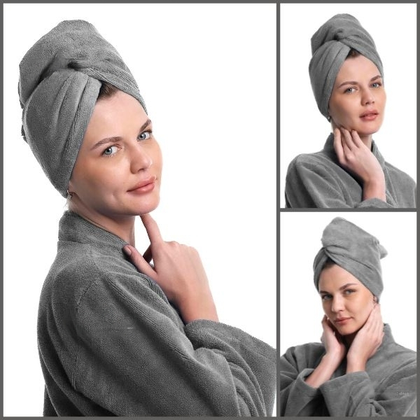 Kimono Adult Towel 1 set Hair Dryer and Kimono complete package