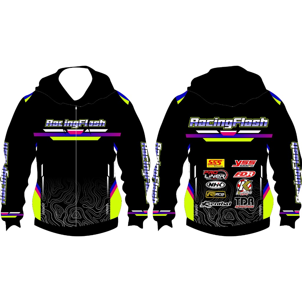 Custom racingflash jacket likes it/request racing jacket | Shopee Malaysia