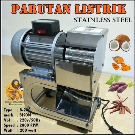 MESIN Electric Coconut Grating Machine Multifunctional Mini Grating ...