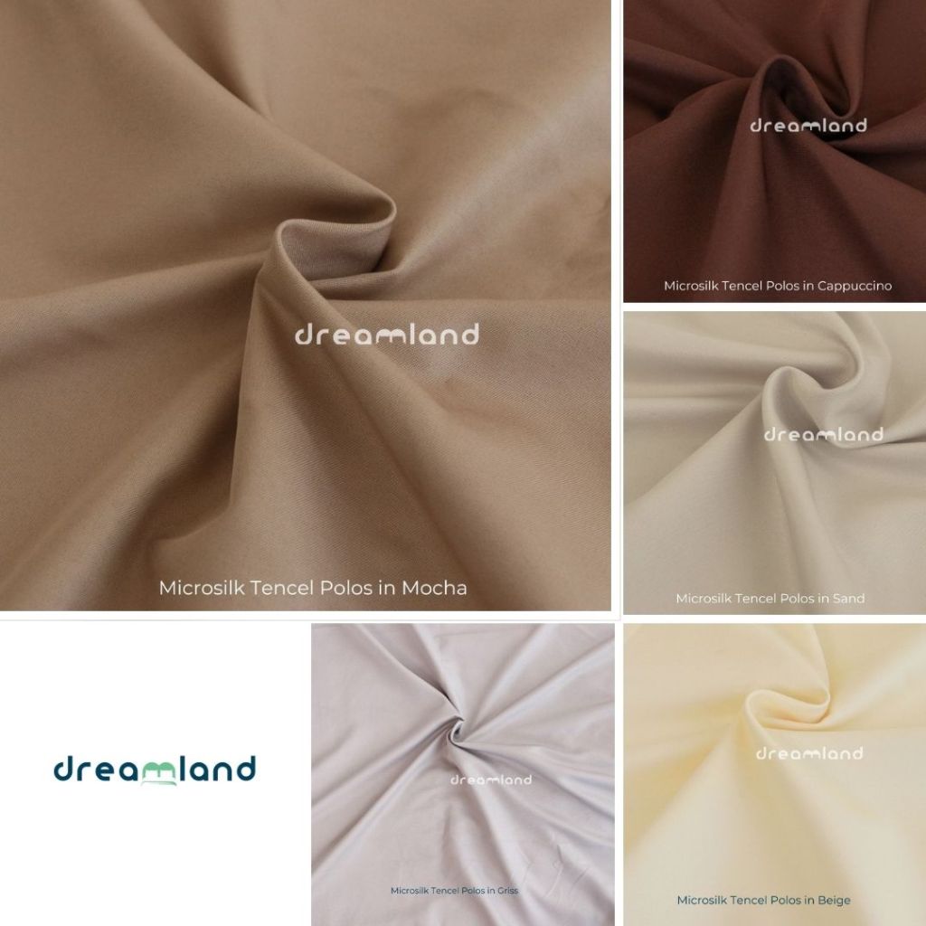 Dreamland | Retail Fabric | Plain Microsilk Collagen Fabric | Asterina ...