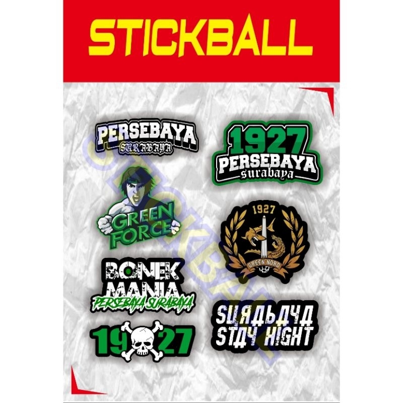 7 GREEN NORD BONEK PERSEBAYA SURABAYA 1927 STICKERS | Shopee Malaysia