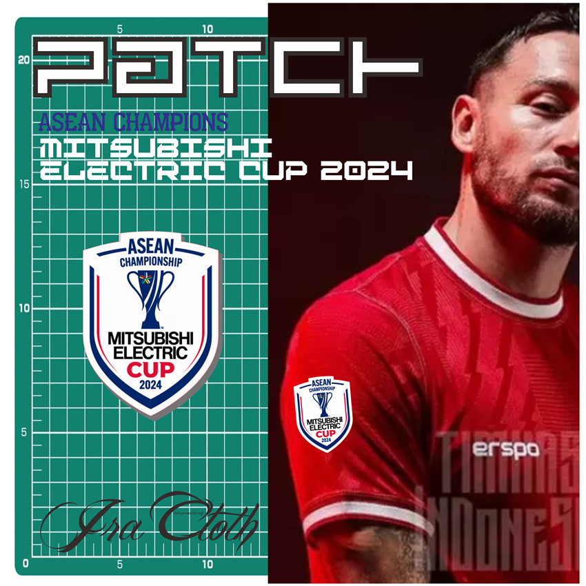 Indonesian Asean Champions Mitsubishi Electric Cup 2024 Jersey Patch ...