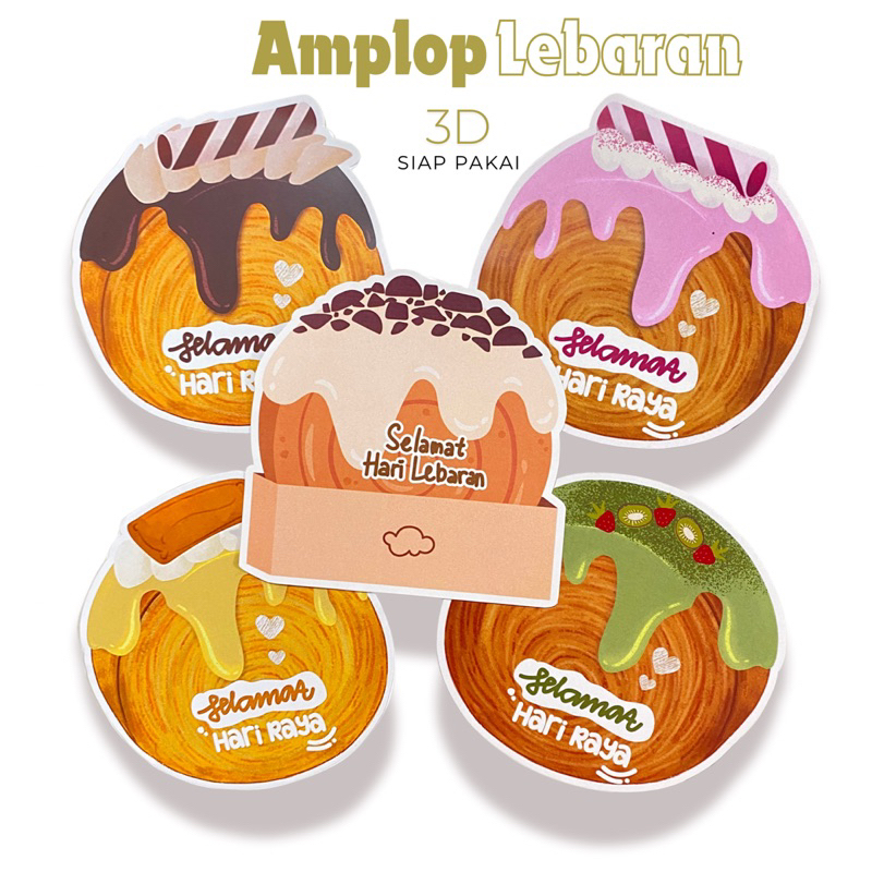 Unit 3d Eid Envelope Cromboloni Jumbo Model Unique Eid Envelope Cute