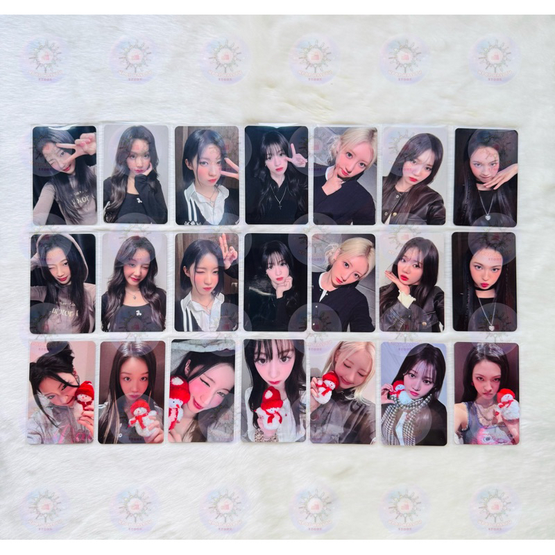 Official DRIP BABYMONSTER PHOTOCARD WINTER HOLIDAY LUCKY DRAW YG SELECT ...