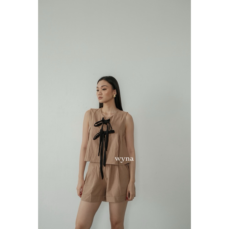 SELVIE SET Women's/ Set Casual/ Set Ribbon/ Set | Shopee Malaysia