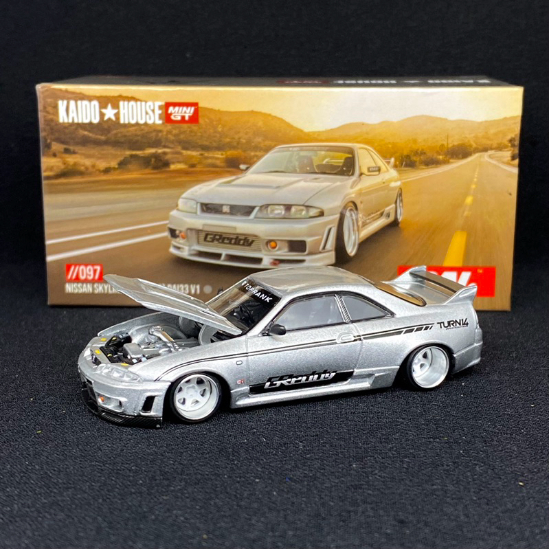 Kaido House x Mini GT Nissan Skyline GT-R (R33) Kaido Works DAI ...