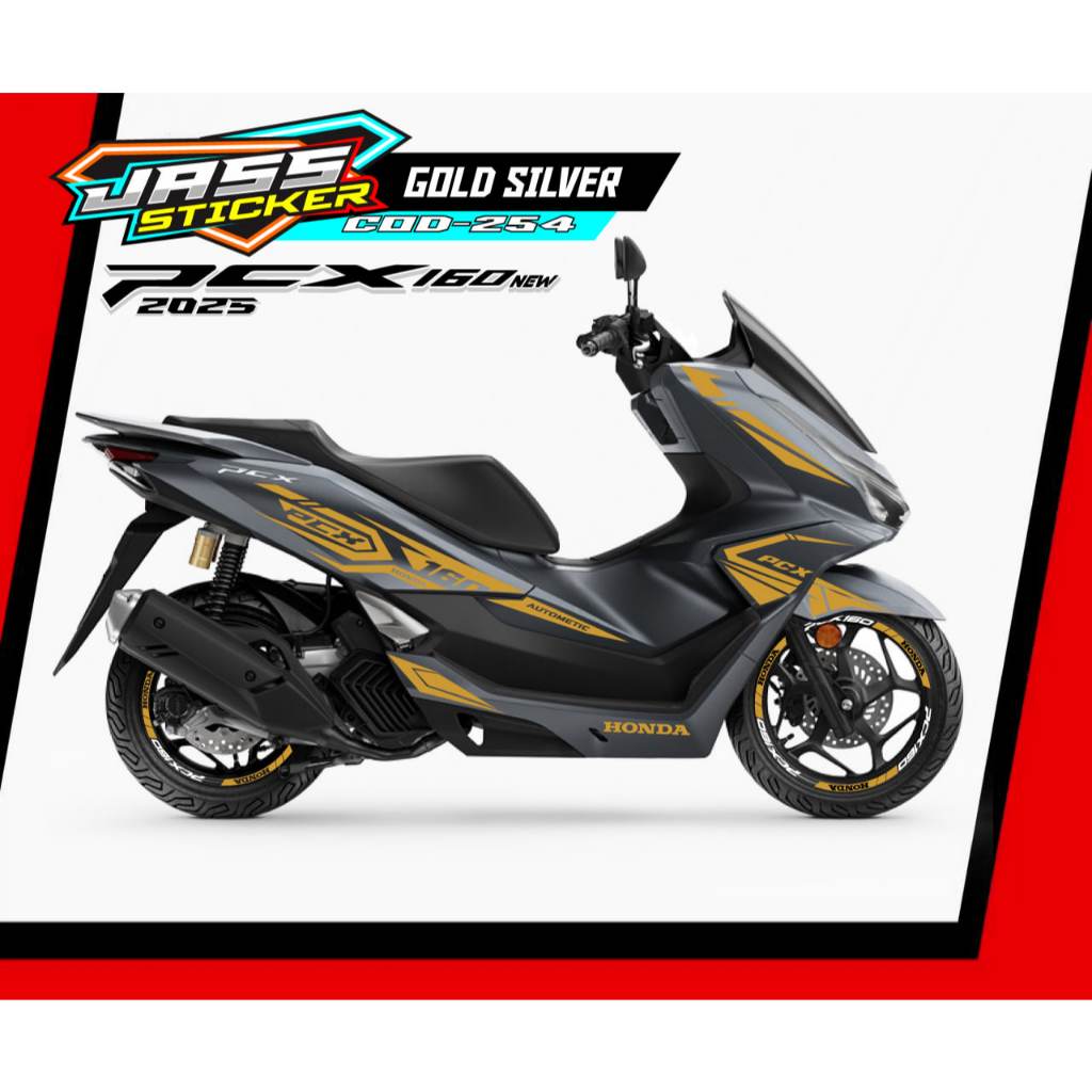 Pcx 160 2025 CUTTING STICKER / PCX STRIPPING STICKER / PCX VARIATION ...