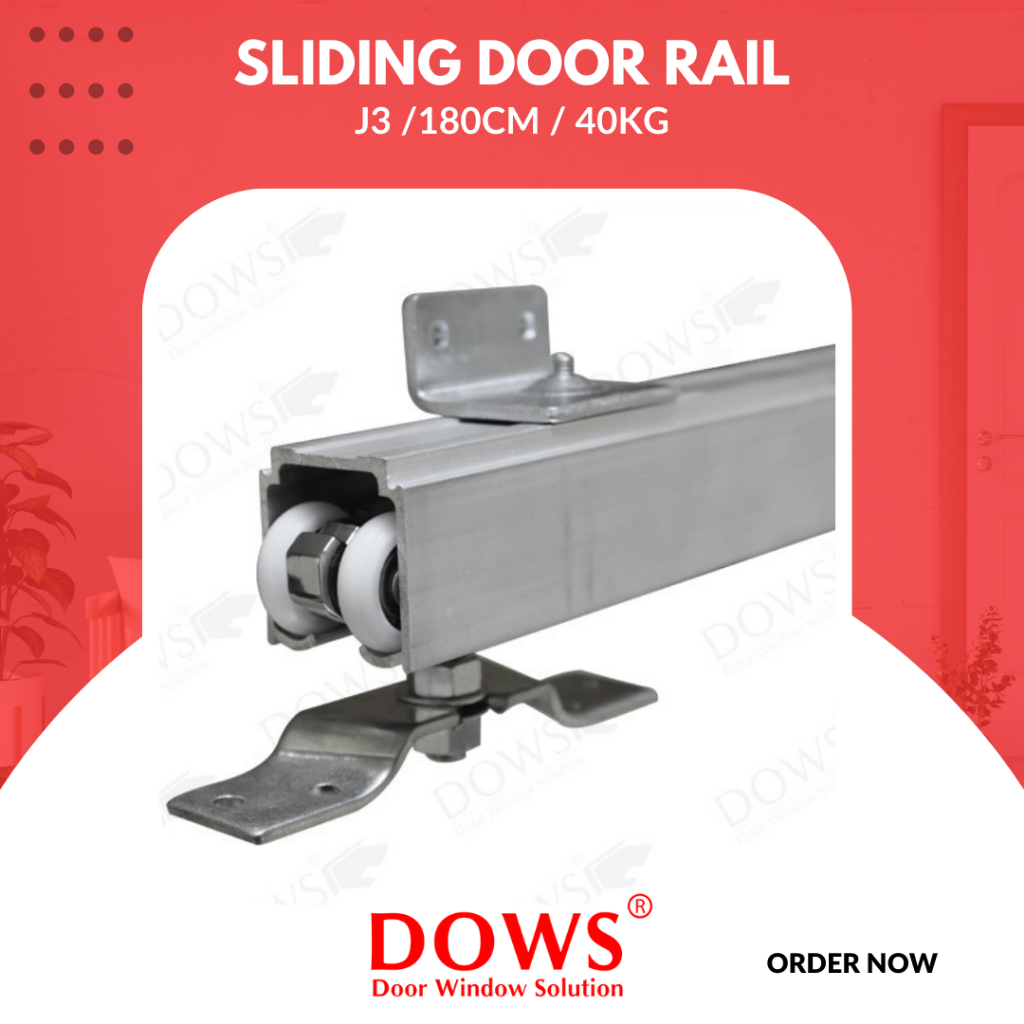 Sliding Door Rail Sliding Door Rail 180cm DOWS GREEN | Shopee Malaysia