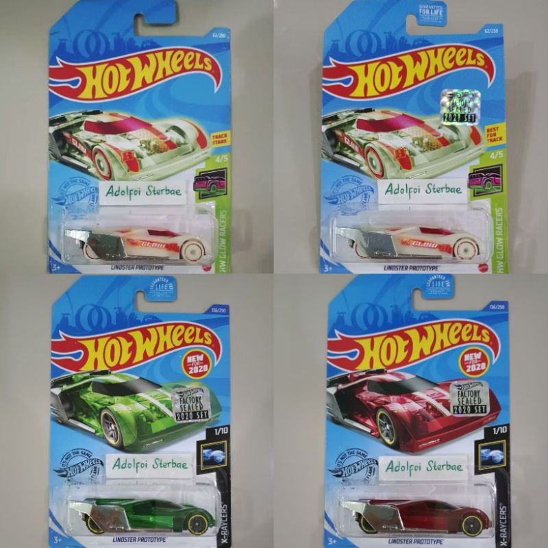 Hotwheels hot wheels lindster prototype factory sealed best for track ...