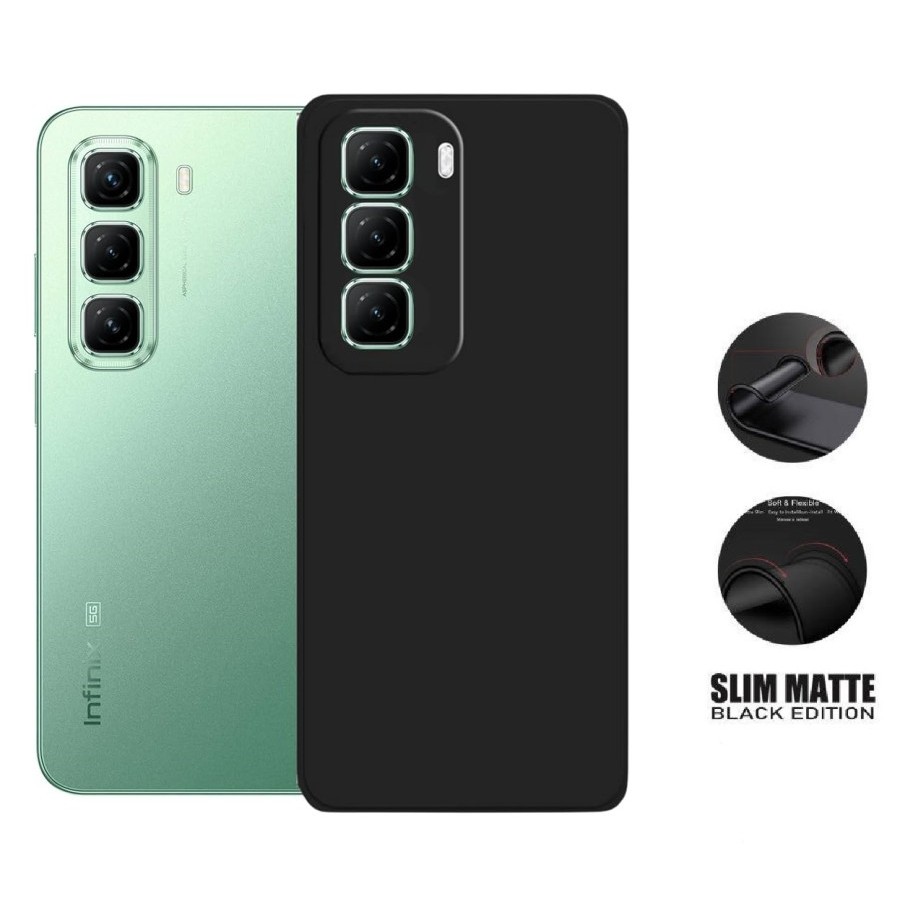 Case INFINIX HOT 50 4G/HOT 50 5G/HOT 50 PRO ULTRA SLIM MATTE CASE SOFT ...