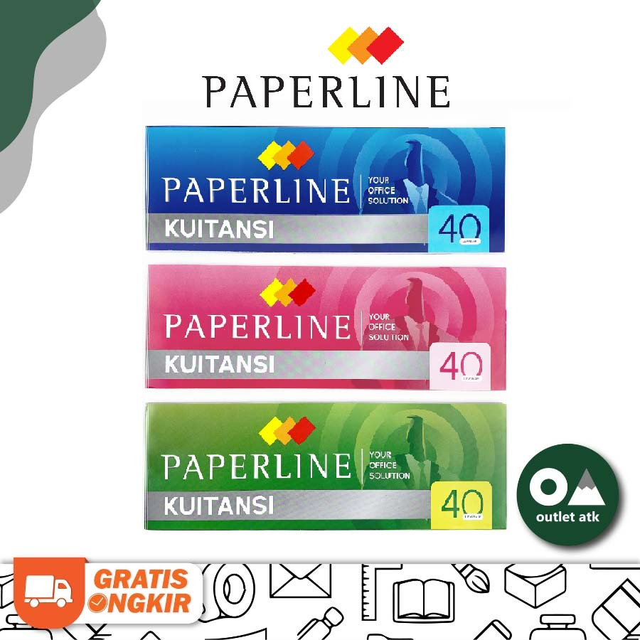 Small Paperline Receipt / Receipt Book contains 40 sheets | Shopee Malaysia