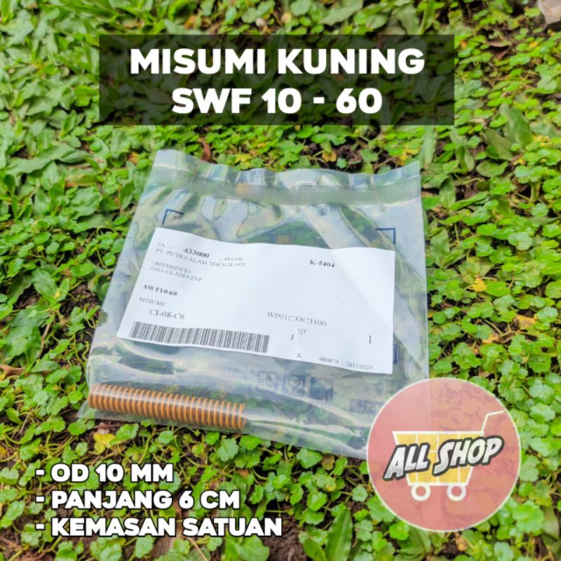 Spring Per misumi Yellow SWF 10-60 / Spring misumi / Spring Mizumi ...