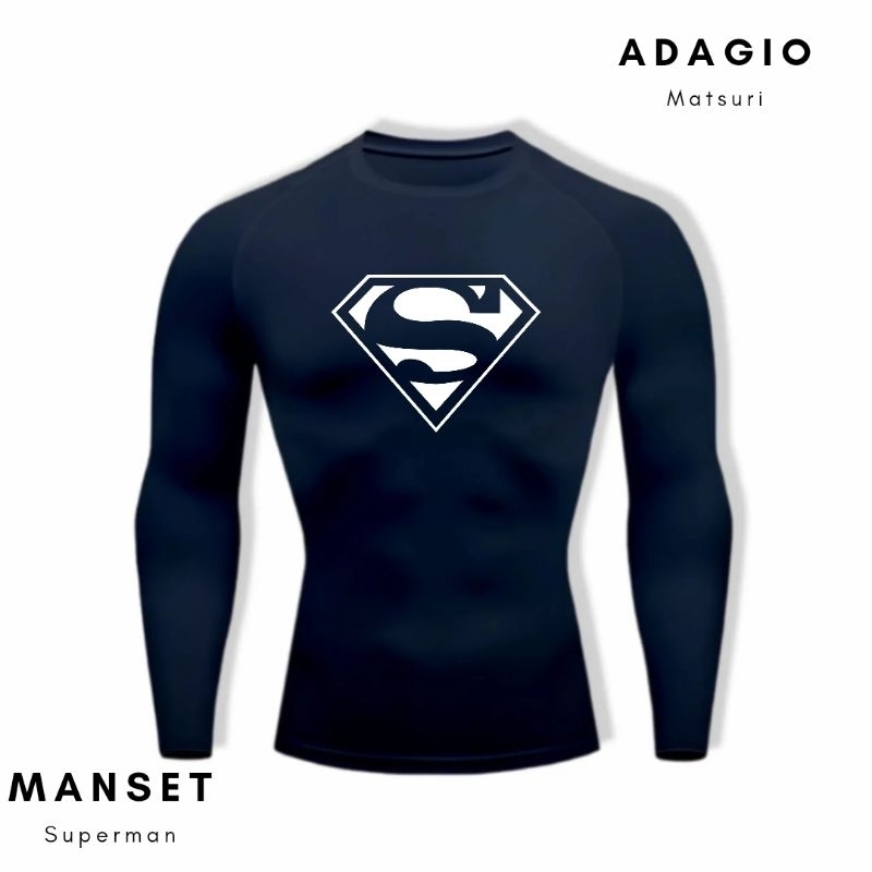 Superman Long Sleeve Tight Compression Sports T Shirt Tight Sports T Shirt Long Sleeve Tight Sports T Shirt SUPERMAN T Shirt Shopee Malaysia