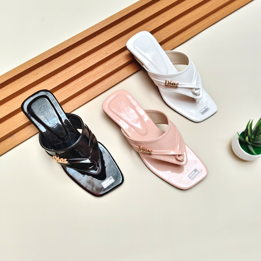 Sh shop Women's Latest Simple heels Flip Flops HN17 | Shopee Malaysia