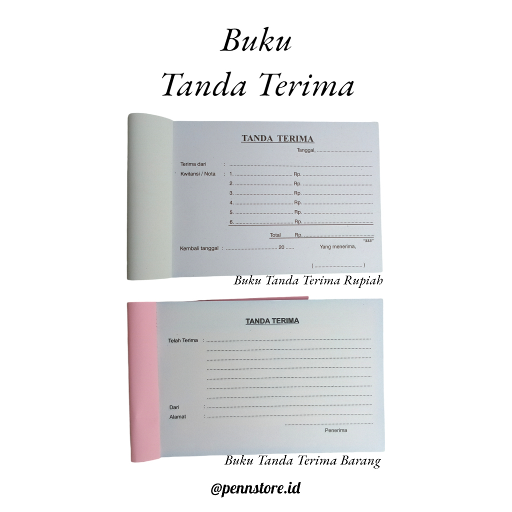 (pcs) Ncr Receipt Book 2 ply - 1/4 Folio Items / Rupiah | Shopee Malaysia