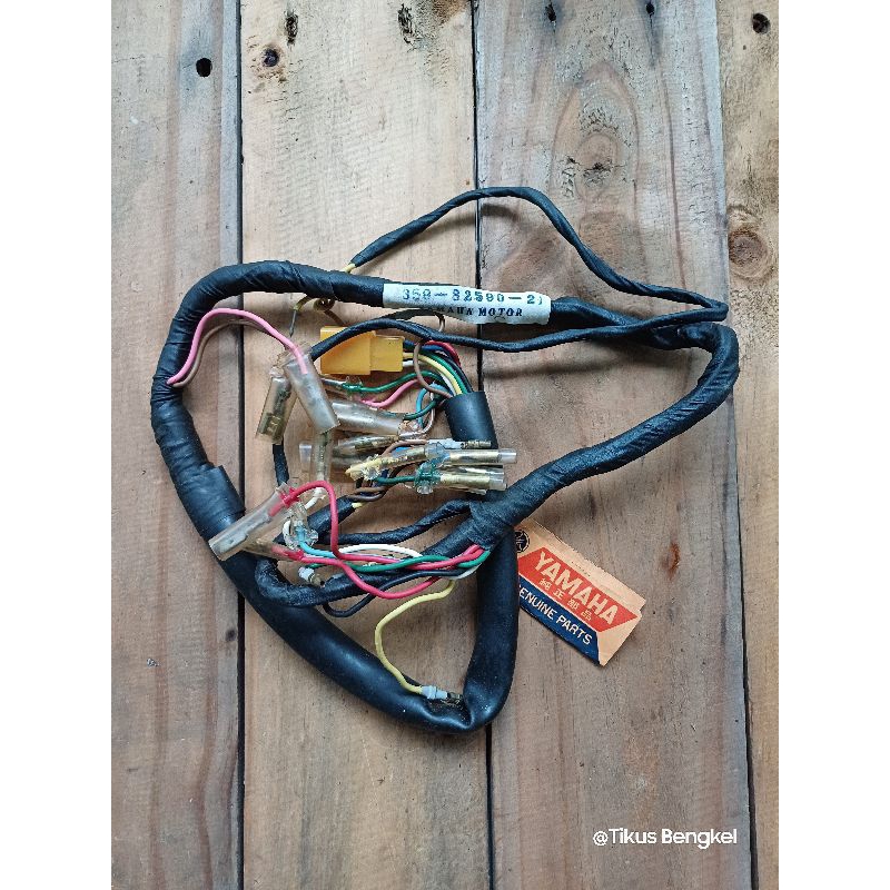 Harnest Wiring Cable Body Yamaha YB100 L2S Platinum Original | Shopee