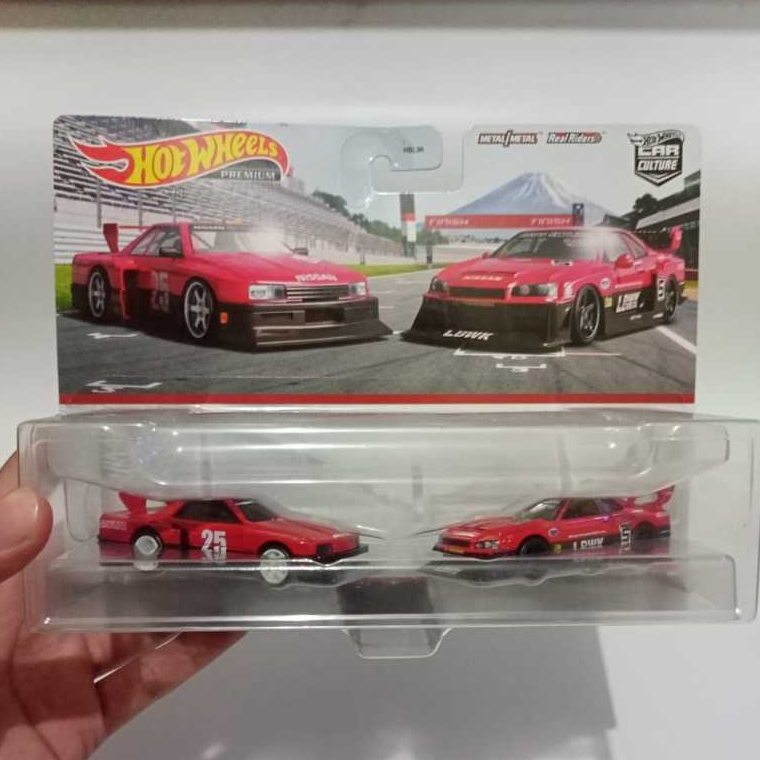 Hot Wheels Nissan R34 Super Silhouette LBWK & R30 Car Culture | Shopee ...