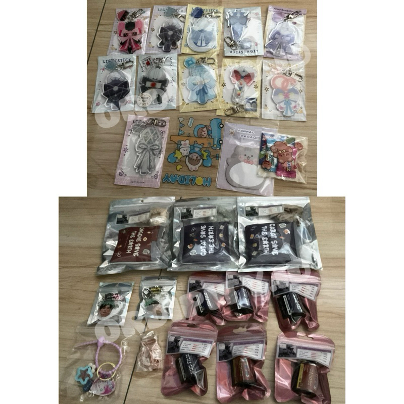 Keyring STICKER SET FOLDED MINI B A G SVT | Shopee Malaysia