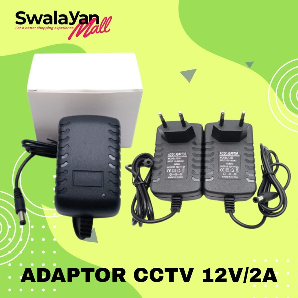 Cctv Adapter 12V 2A Router Adapter Good Quality | Shopee Malaysia