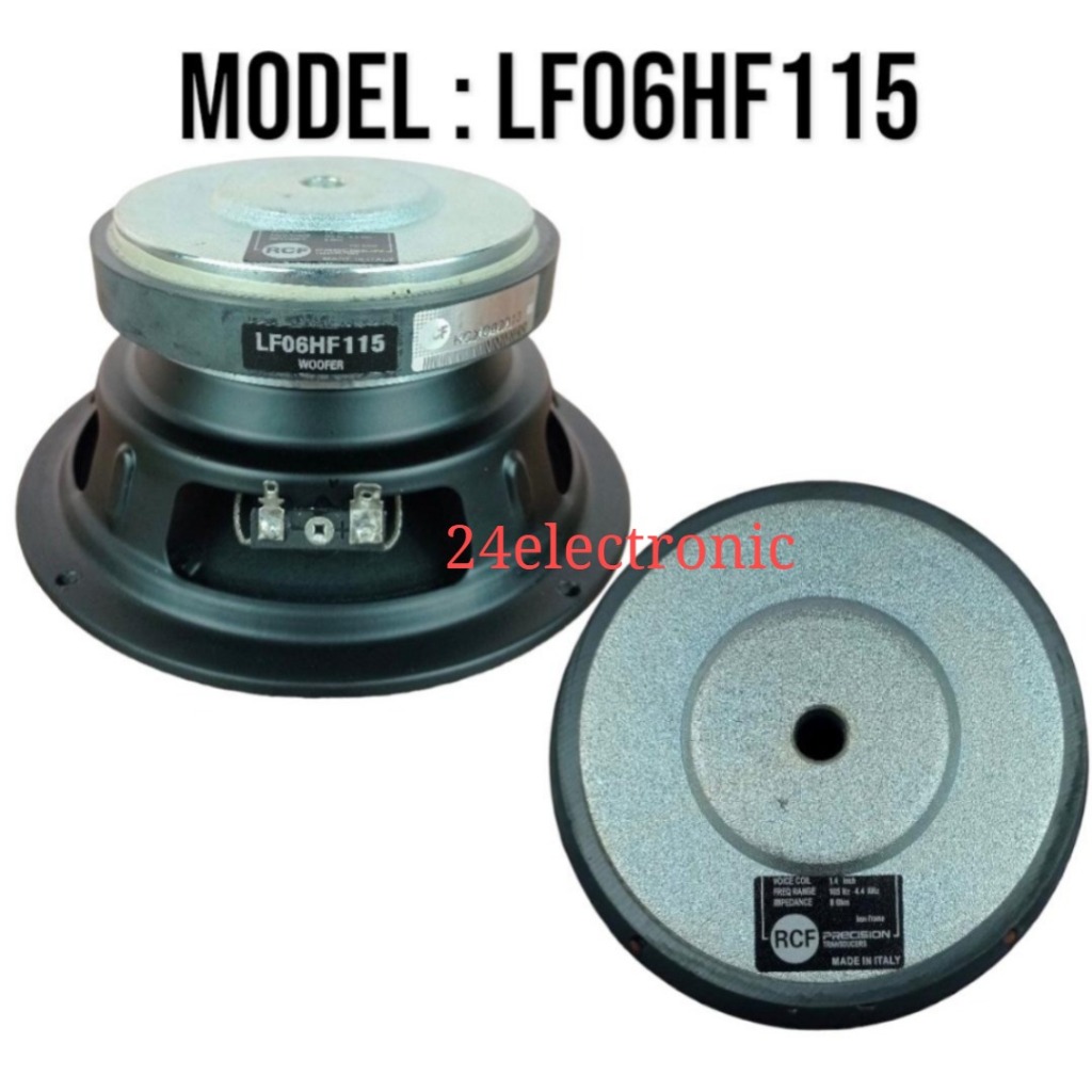 Rcf SPEAKER LF06HF115 6 INCH MID COMPONENTS | Shopee Malaysia