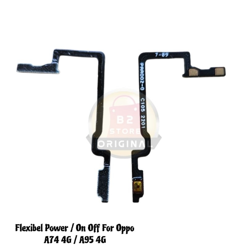 Nappe Marche/arrêt Pour Oppo A74 4G - Neuf - Compatible Oppo