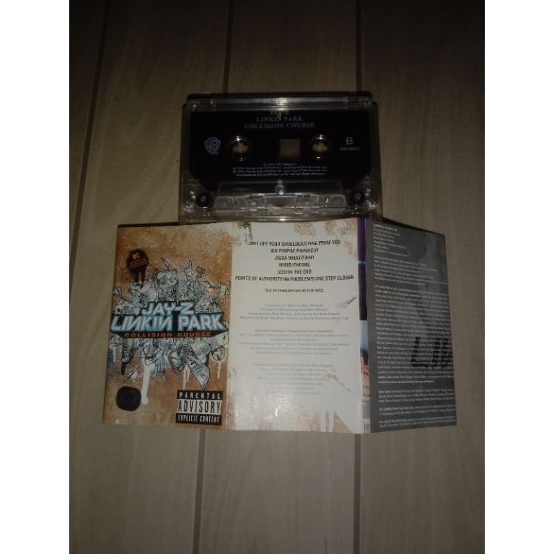 Linkin park collision course tape cassette Shopee Malaysia