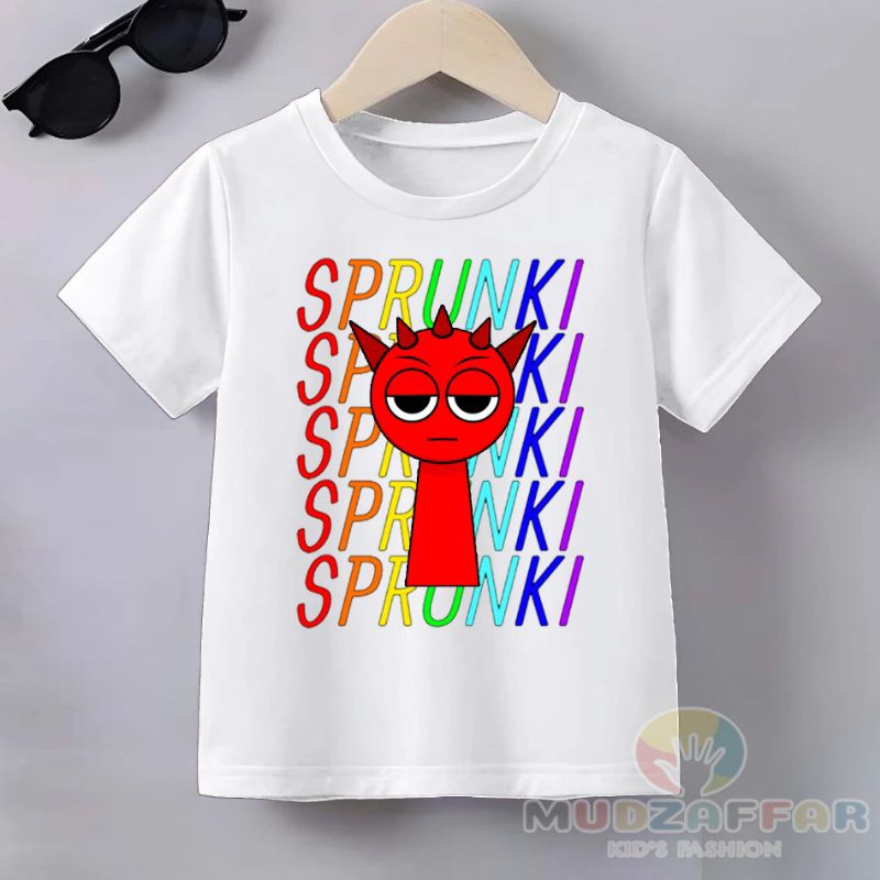 Sprunki CHILDREN'S T-SHIRTS SPRUNKI RADDY CHARACTERS | Shopee Malaysia