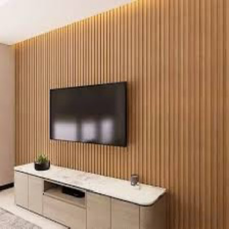 Wpc wall panel wooden wall decor price per roll | Shopee Malaysia