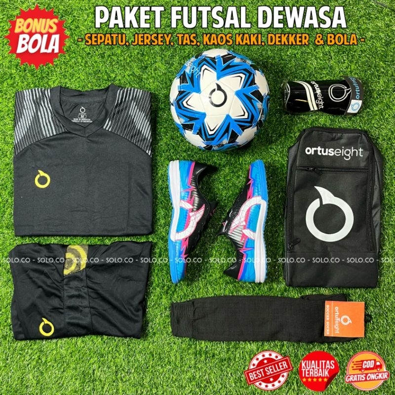 Ortus Catalyst Raiden FG Futsal Shoes Package Bonus Complete Ball ...