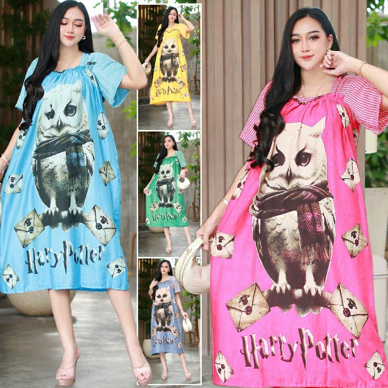 Daster OWL HARRY POTTER - LATEST VIRAL FUJI DASTER - JUMBO DASTER ...