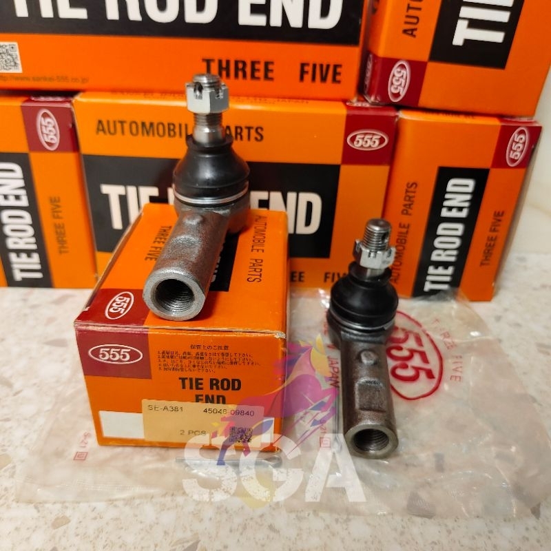 Tie ROD END INNOVA REBORN FORTUNER VRZ TRD HILUX DC 2016-UP 555 JAPAN ...