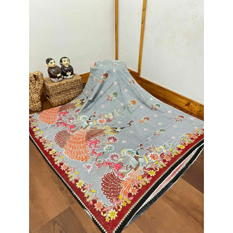 Solo MERAK NANGKRING GRAY BATIK FABRIC NEWS VERSION | Shopee Malaysia