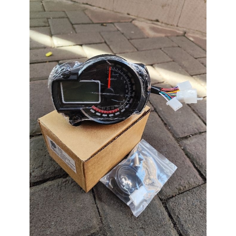 Digital speedometer koso rx2n spido speedometer full universal ...